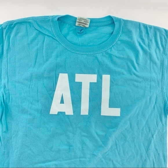 Comfort Colors ATL Airport Code Over Sized Tshirt - Picture 2 of 7